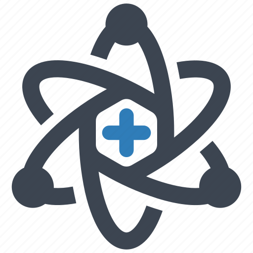 Atom, physics, science, molecule, molecular icon - Download on Iconfinder