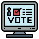 computer, democracy, elections, online, voting 