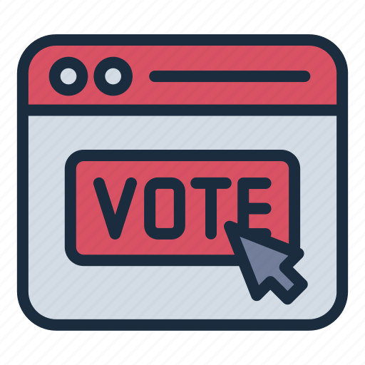 Online, voting, web, vote, election, politic icon - Download on Iconfinder