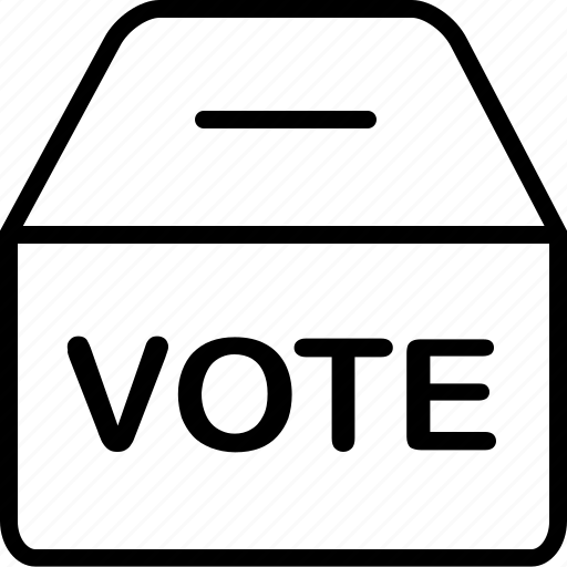 Ballot, box, election, polling, voting icon - Download on Iconfinder