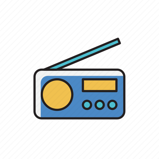 Electric, information, machine, multimedia, radio, communication icon - Download on Iconfinder