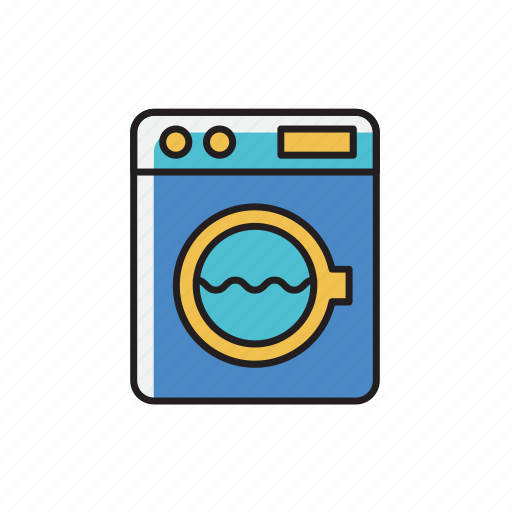 Applience, electric, machine, washing icon - Download on Iconfinder