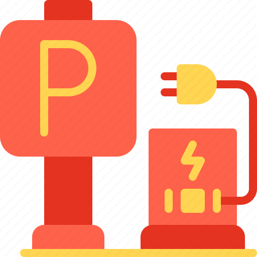Charging, station, electric, car, plug, parking, vehicle icon - Download on Iconfinder