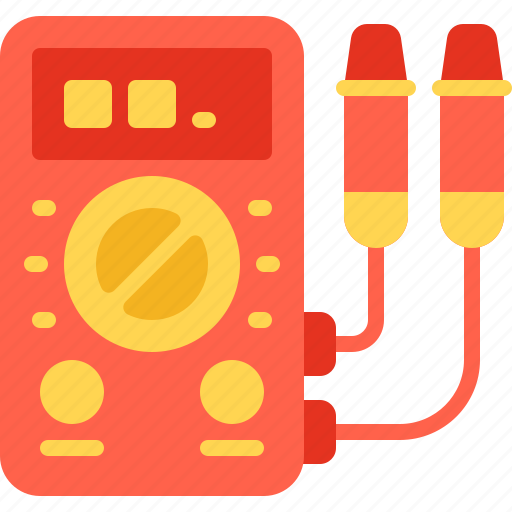 Electricity, tester, voltmeter, electronics, industry icon - Download on Iconfinder