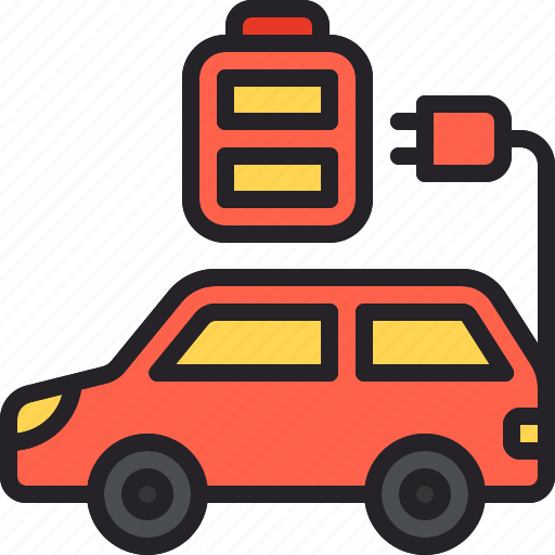 Car, battery, electric, full, station icon - Download on Iconfinder