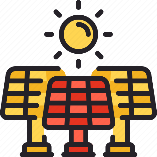 Solar, panel, power, energy, renewable, ecology icon - Download on Iconfinder