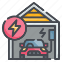 house, energy, charging, station, charger