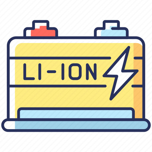 Accumulator, battery icon, energy, lithium ion battery icon - Download on Iconfinder