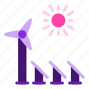 energy, panel, renewable, solar, sun, windmill
