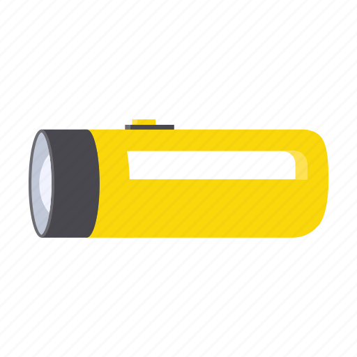 Beam, device, electric, flashlight, light, lighting icon - Download on Iconfinder