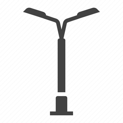 Electric, lamp, lighting, post, street icon - Download on Iconfinder