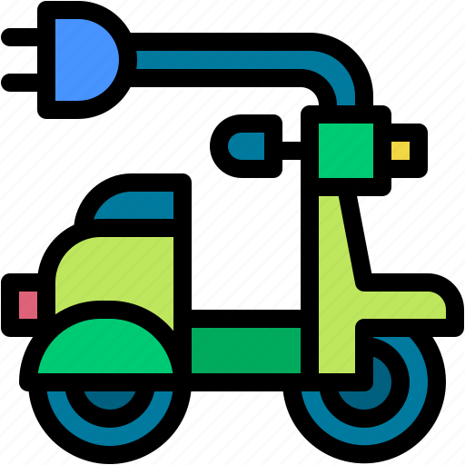 Scooter, electric, bike, kid, and, baby, toy icon - Download on Iconfinder
