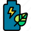 green, energy, eco, battery, power 