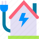 home, electronics, house, buildings, plug, electricity