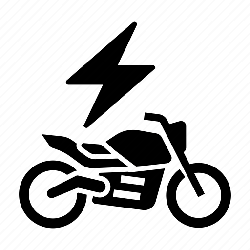 Electric, vehicle, electric bike, motorcycle, bike, charge, ecology icon - Download on Iconfinder