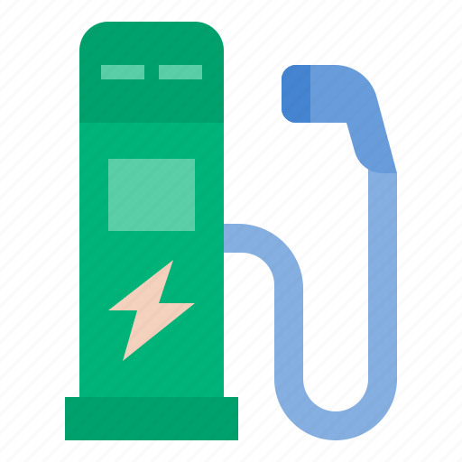 Charge, electricity, voltage, renewable, ev charging station, charging station, ev charging icon - Download on Iconfinder