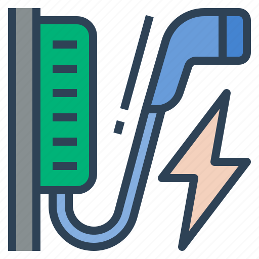 Wallbox, charge, electricity, power, voltage, automobile, double speed charge icon - Download on Iconfinder