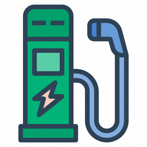 Charge, electricity, voltage, recharge, ev charging station, charging station, ev charging icon - Download on Iconfinder