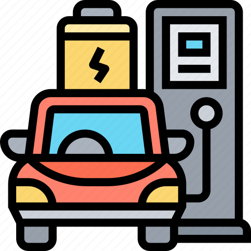 Car, electric, power, charging, station icon - Download on Iconfinder