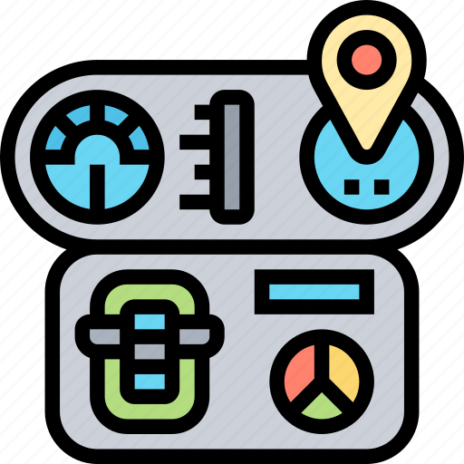 Dashboard, interface, indicator, display, control icon - Download on Iconfinder
