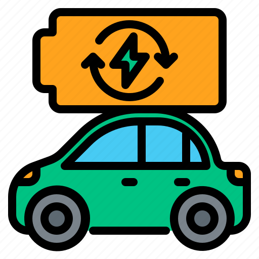 Ev, car, recharge, charge, plug, rechargeable, battery icon - Download on Iconfinder