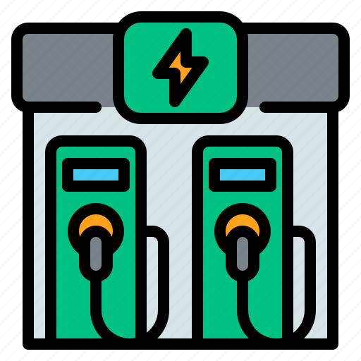 Electric, charge, station, service, energy, power, electricity icon - Download on Iconfinder