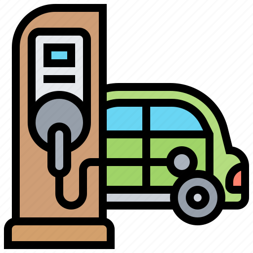 Car, charging, electric, power, station icon - Download on Iconfinder