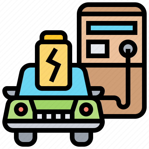 Battery, charging, full, power, vehicle icon - Download on Iconfinder
