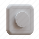 dimmer, electrical, accessories, element, switch 