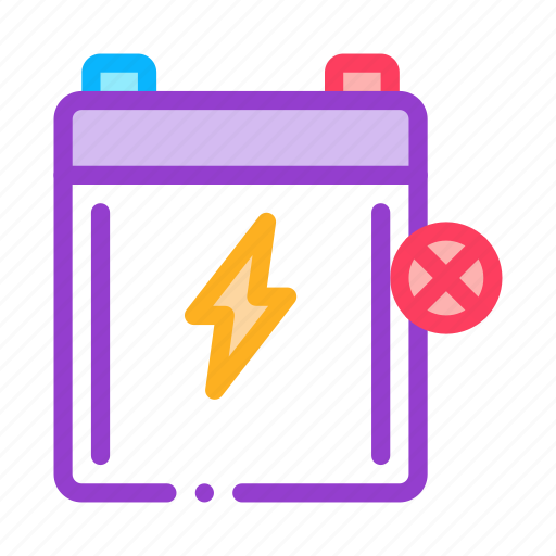 Battery, dead, energy, power icon - Download on Iconfinder