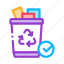 delete, document, recycling, remove, trash 