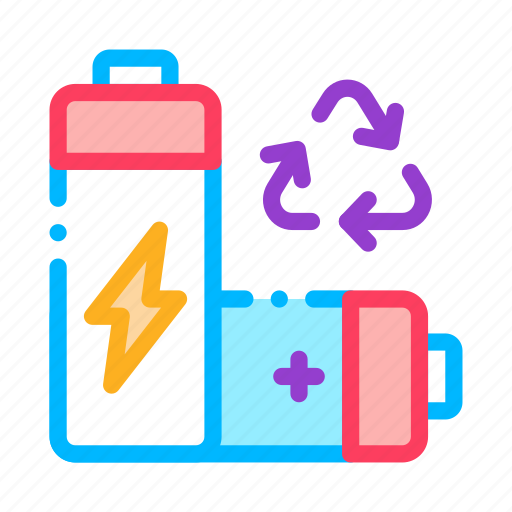 Battery, energy, power, recycling icon - Download on Iconfinder
