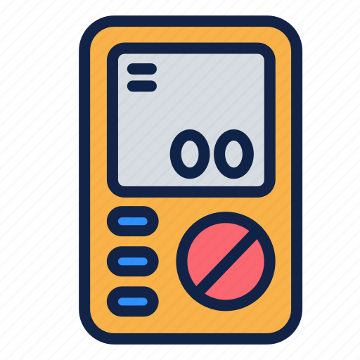 Multimeter, voltmeter, engineering icon - Download on Iconfinder