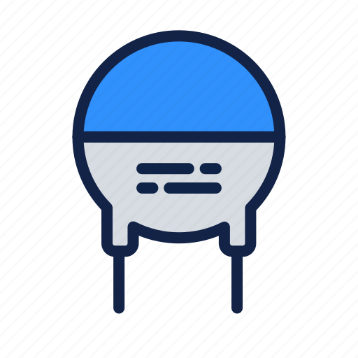 Capacitor, component, resistor, electronic icon - Download on Iconfinder
