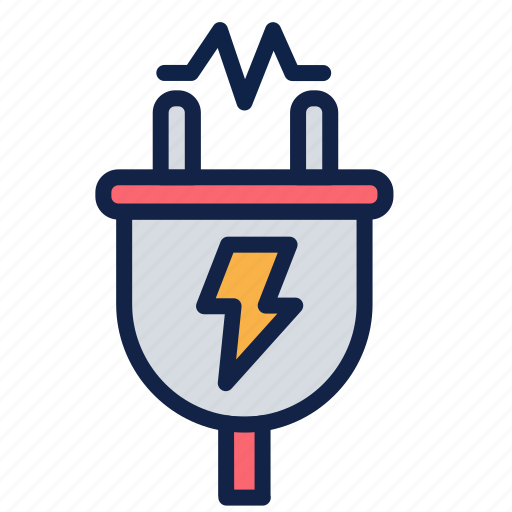 Power, plug, charging, charge, battery, energy, electricity icon - Download on Iconfinder