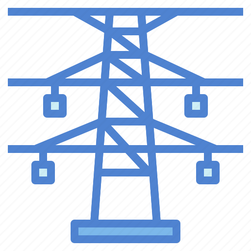 Electricity, energy, line, power, tower icon - Download on Iconfinder