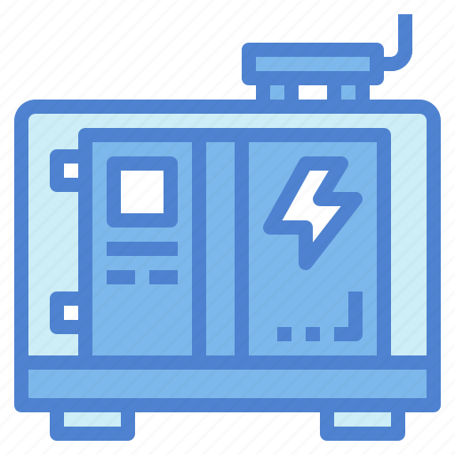 Electric, electricity, energy, generator, technology icon - Download on Iconfinder