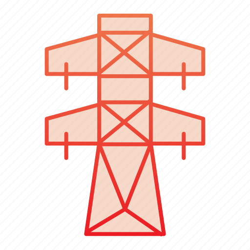 Electric, tower, power, pole, energy, high, voltage icon - Download on Iconfinder