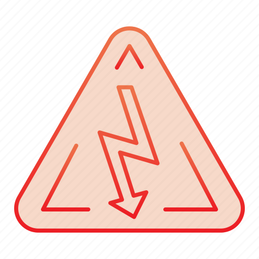 Electric, voltage, high, danger, warning, shock, hazard icon - Download on Iconfinder