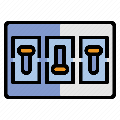 Circuit, panel, control, switch, electricity icon - Download on Iconfinder
