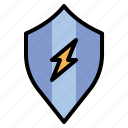 protect, electricity, security, shield, electric