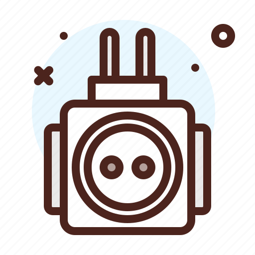 Adapter, energy, electric icon - Download on Iconfinder