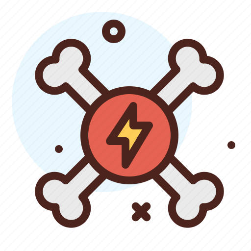 Death, danger, energy, electric icon - Download on Iconfinder