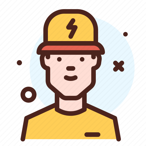 Man, engineer, energy, electric icon - Download on Iconfinder