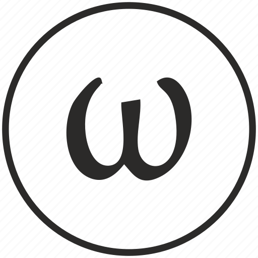 Alphabet, greek, letter, omega icon - Download on Iconfinder