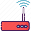 devices, electric, internet, router, wifi