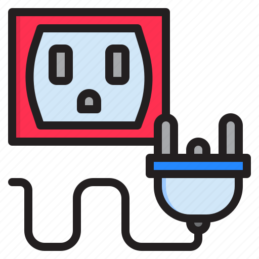 Plug, cable, connector, power, electric icon - Download on Iconfinder