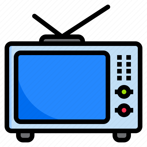 Retro, vintage, old, tv, television icon - Download on Iconfinder