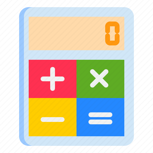 Calculator, accounting, math, finance, calculation icon - Download on Iconfinder