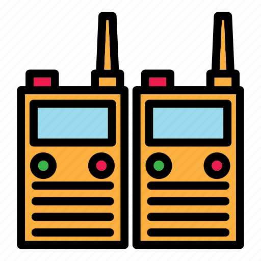 Walkie talkie, communication, walkie, radio, interaction, audio icon - Download on Iconfinder